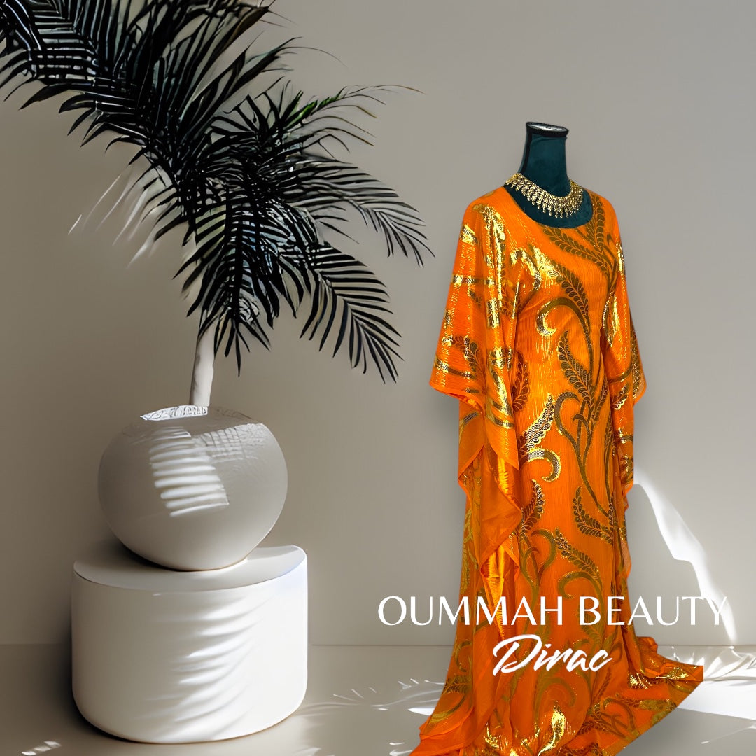 Dirac orange et or