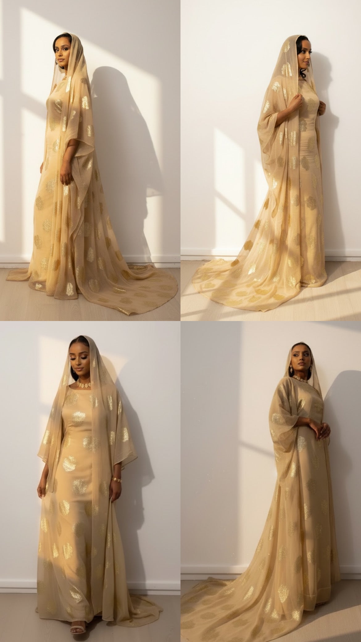 NIKKAH DIRAC NUDE & GOLD