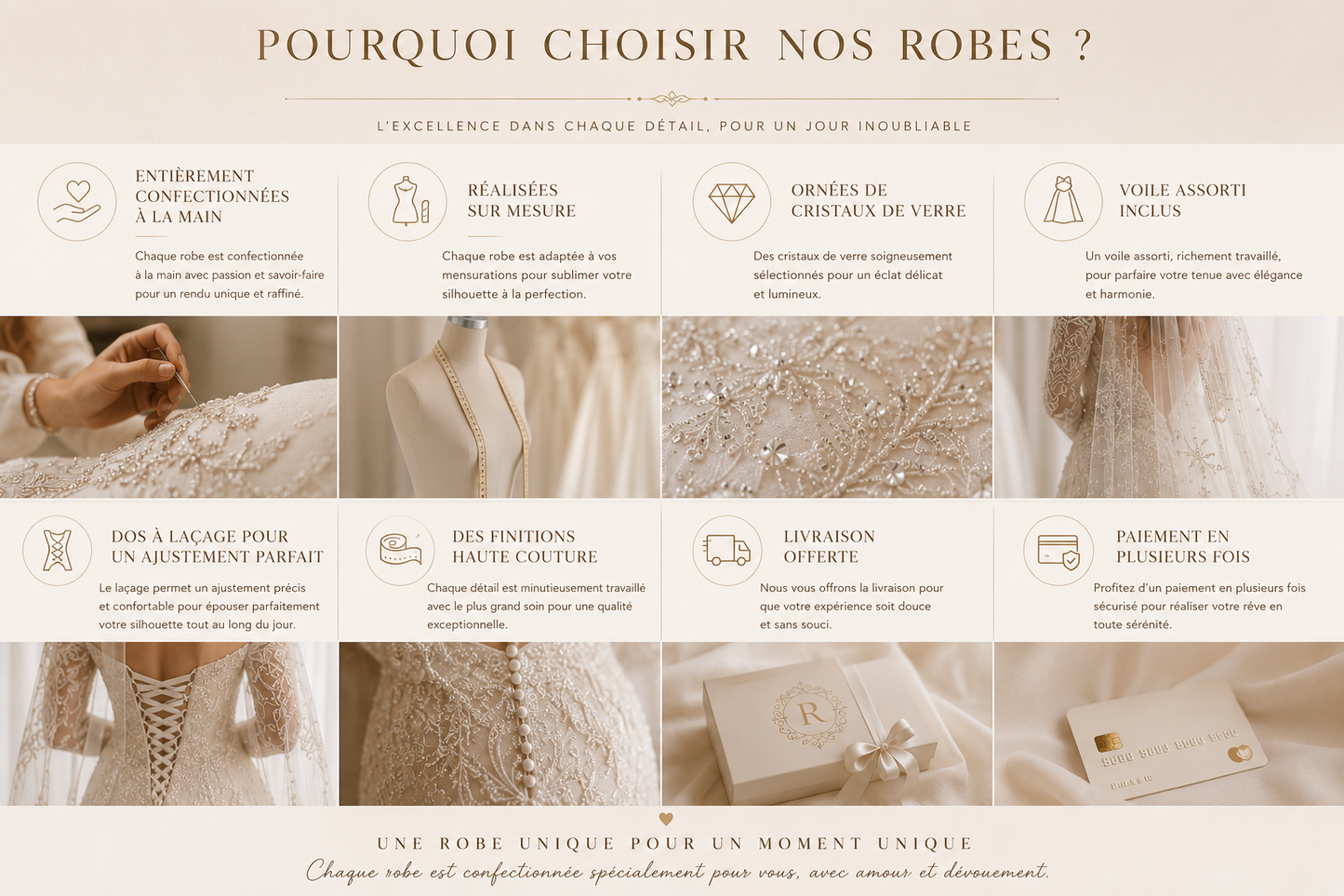 BRIDAL DRESS « PRINCESSE »