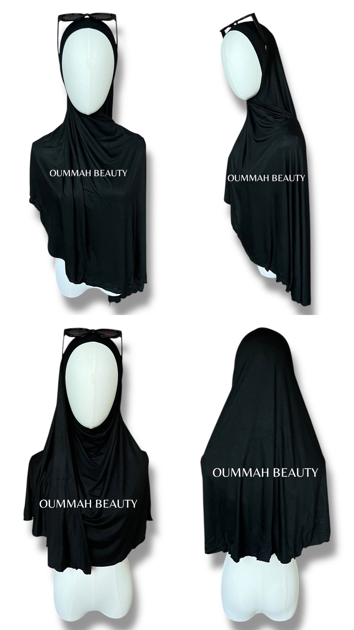 HIJAB A ENFILER EN JERSEY SPECIAL LUNETTES