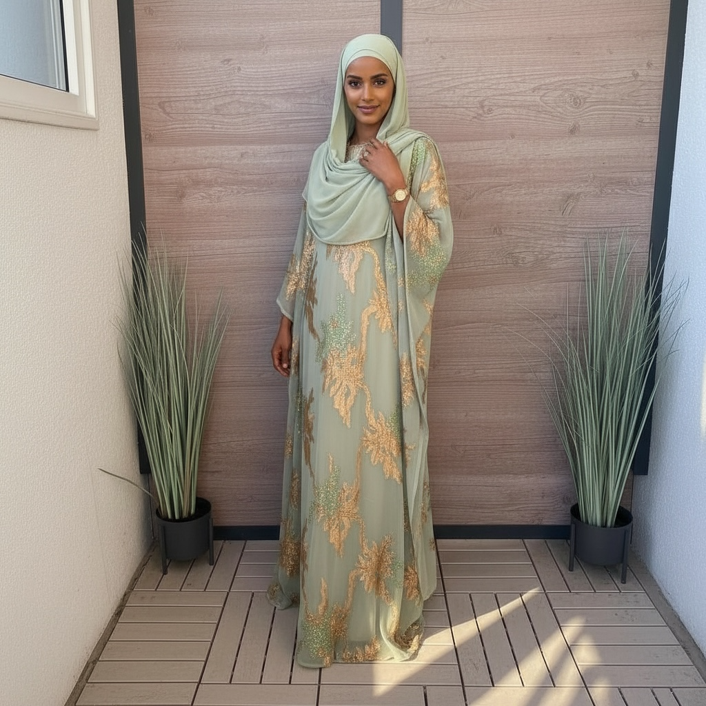 DIRAC VERT AMANDE ET OR