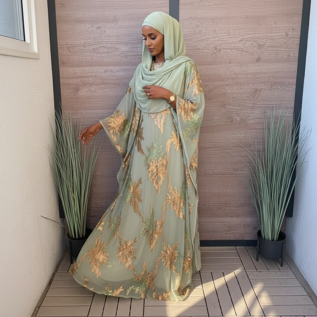 DIRAC VERT AMANDE ET OR