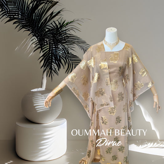 Nude & gold Dirac