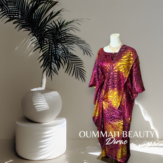 DIRAC AUBERGINE ET OR