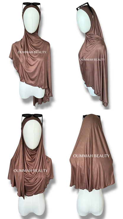 HIJAB A ENFILER EN JERSEY SPECIAL LUNETTES