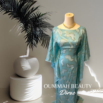 DIRAC BLEU CIEL ET OR