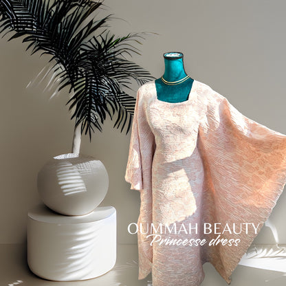 Robe princesse roses baby pink