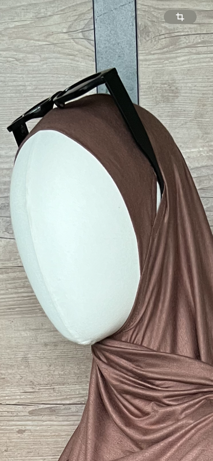 HIJAB A ENFILER EN JERSEY SPECIAL LUNETTES