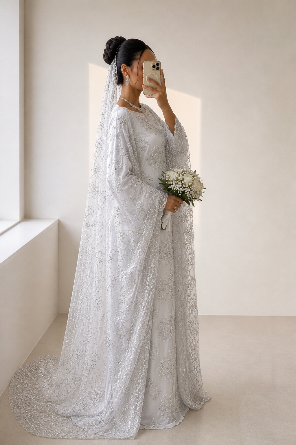 BRIDAL DIRAC NUR WHITE
