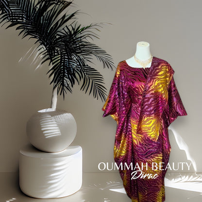 DIRAC AUBERGINE ET OR