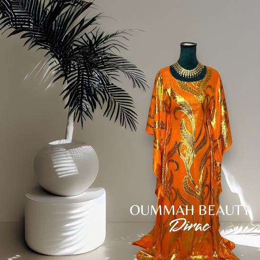 Dirac orange et or
