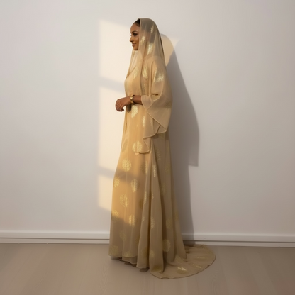 NIKKAH DIRAC NUDE & GOLD