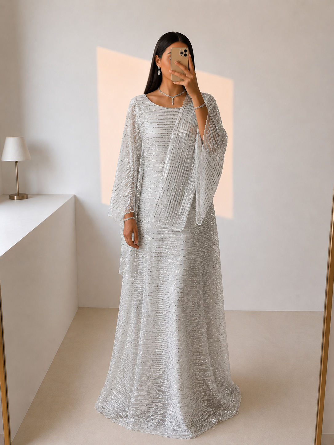 DIRAC WHITE & SILVER