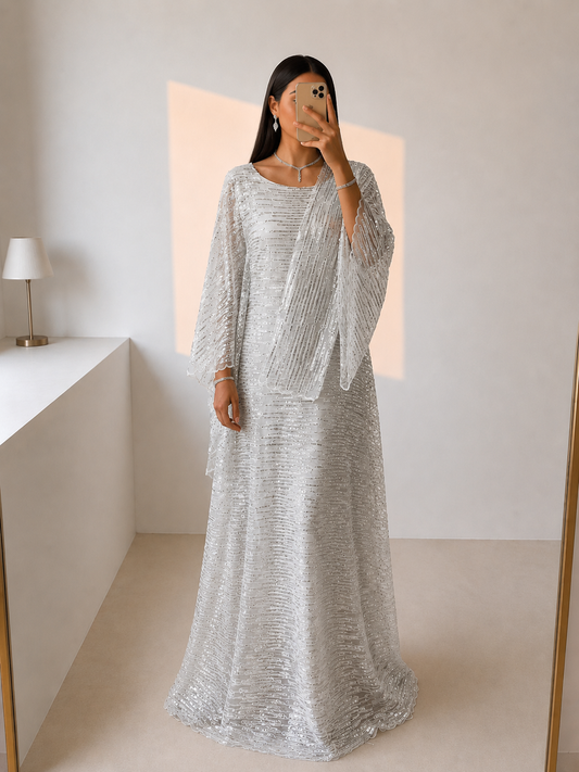 DIRAC WHITE & SILVER