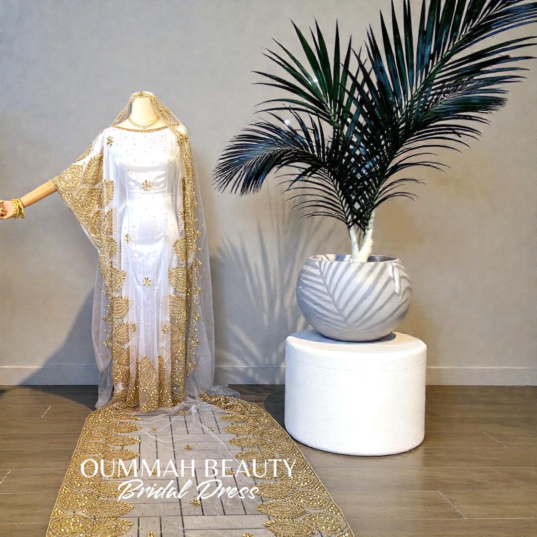 BRIDAL DIRAC GOLD & WHITE