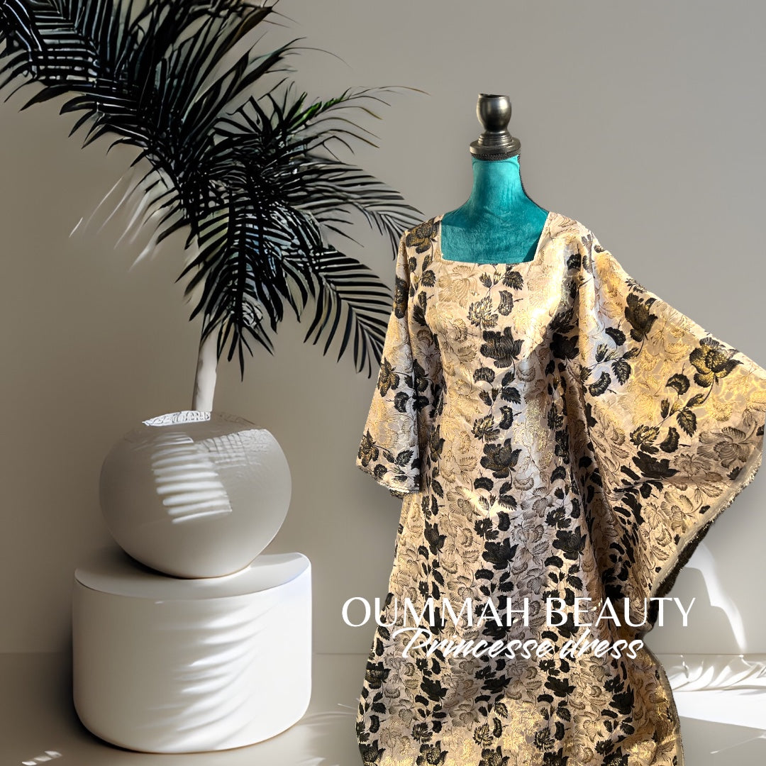 Brocart black and gold