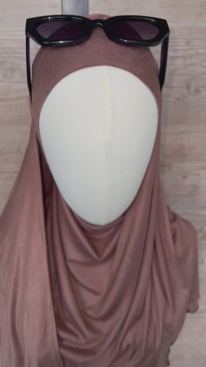 HIJAB A ENFILER EN JERSEY SPECIAL LUNETTES